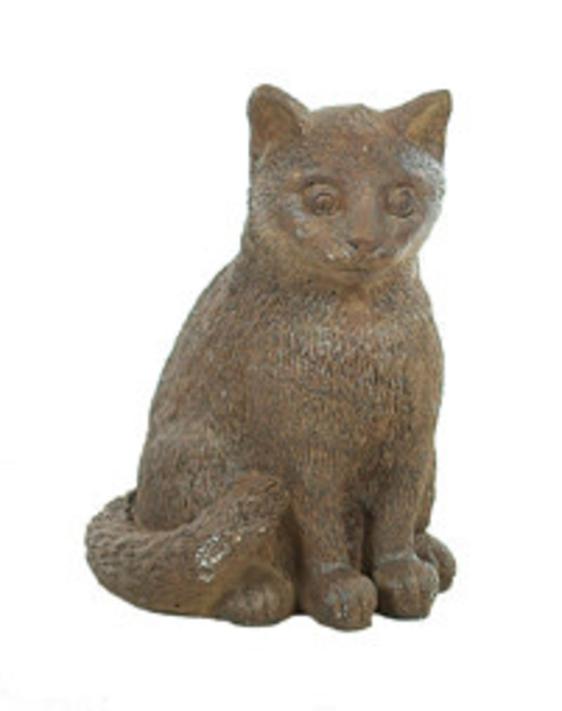 Athens Stonecasting Inc Sitting Kitten Statue