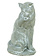 Athens Stonecasting Inc Cat Lick Paw Statue
