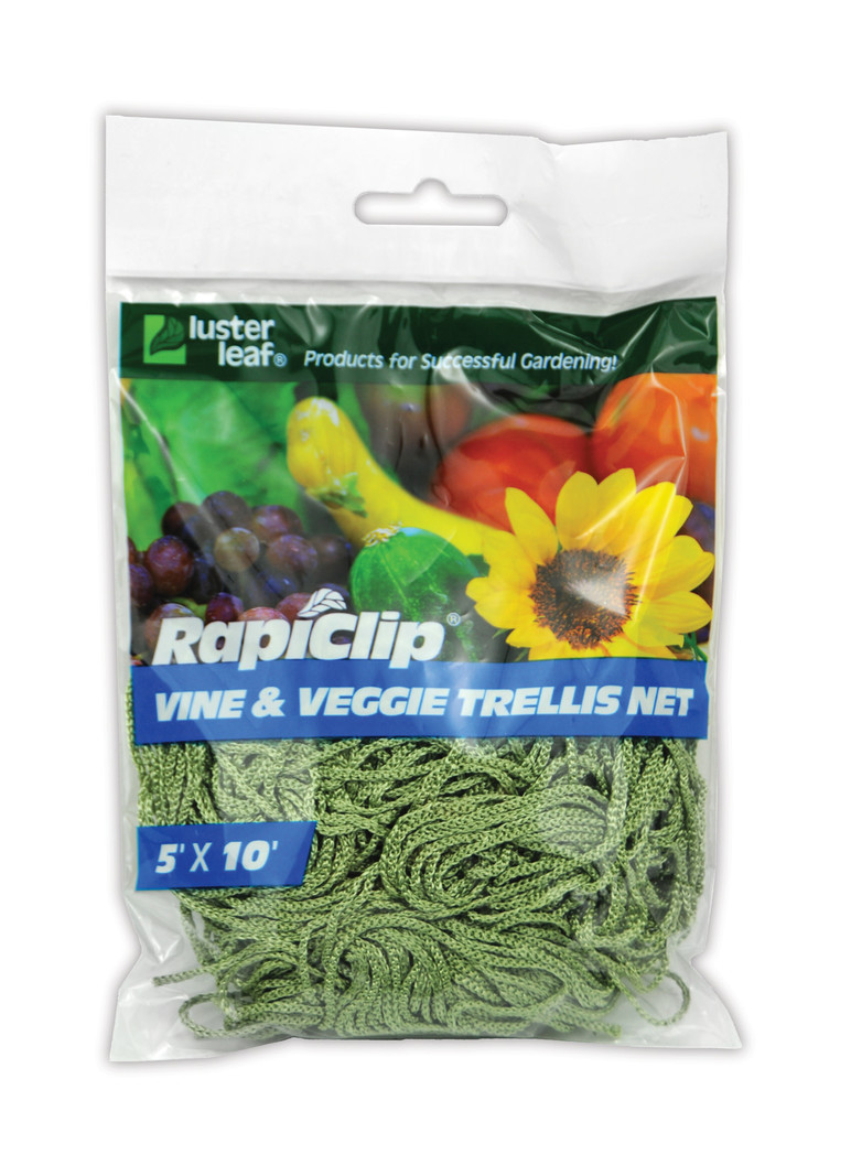 Rapiclip Vine and Veggie Trellis Green 5'x10'
