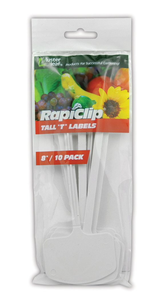 Rapiclip "T" Labels Tall