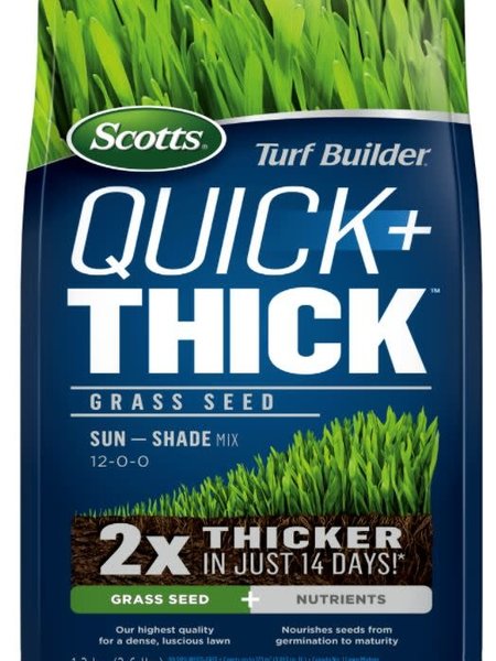Scotts Turf Builder Quick & Thick Grass Seed Sun/Shade