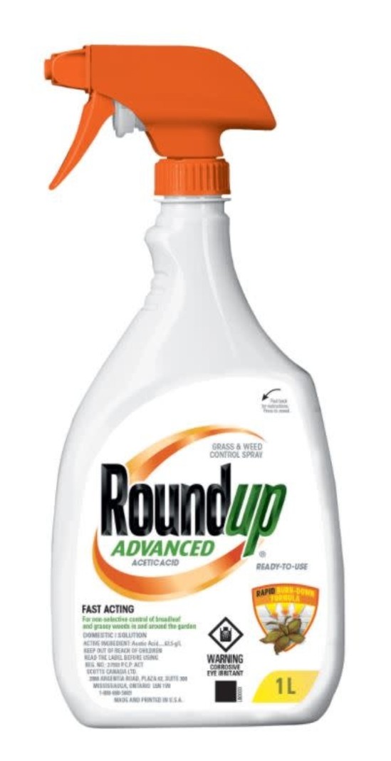 Roundup Advanced RTU Grass and Weed Control 1L