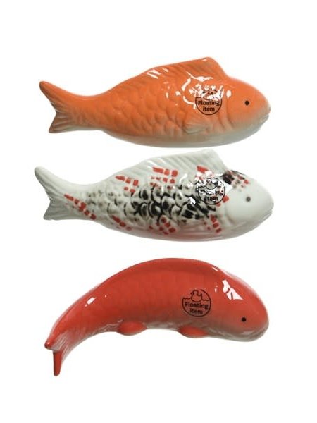 Porcelain Fish Floating Assorted