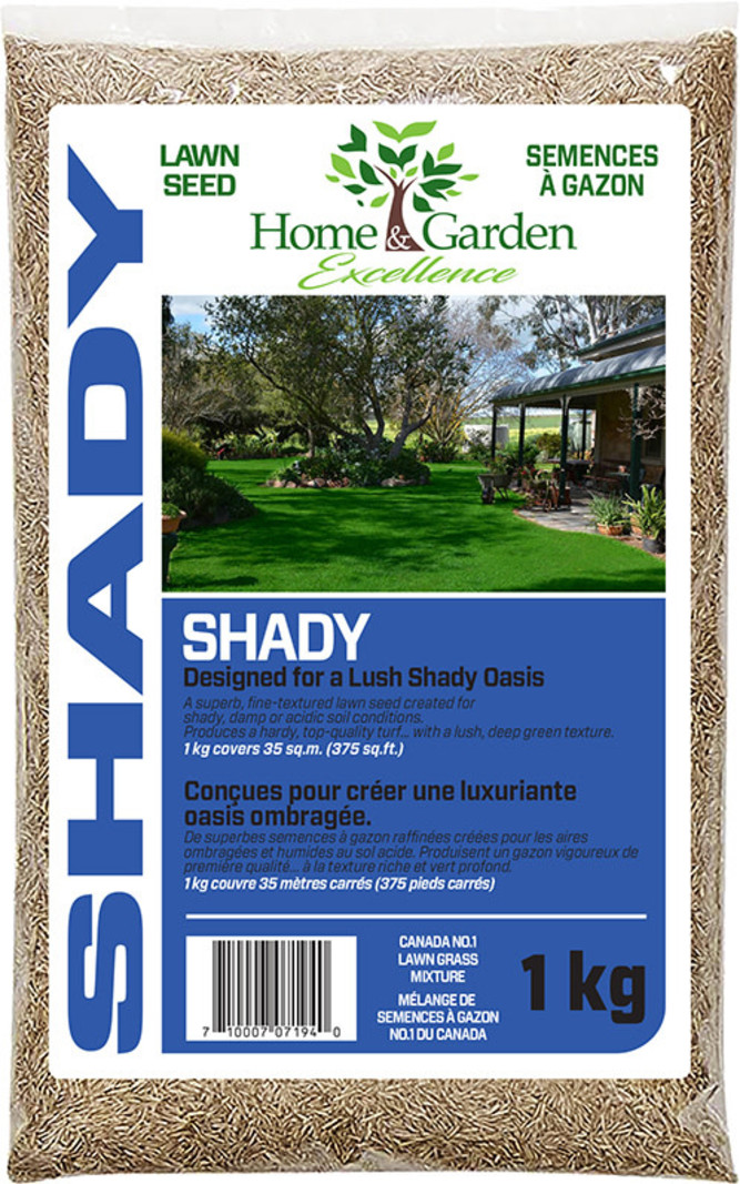 Home & Garden Excellence Lawn Seed Shady 1kg