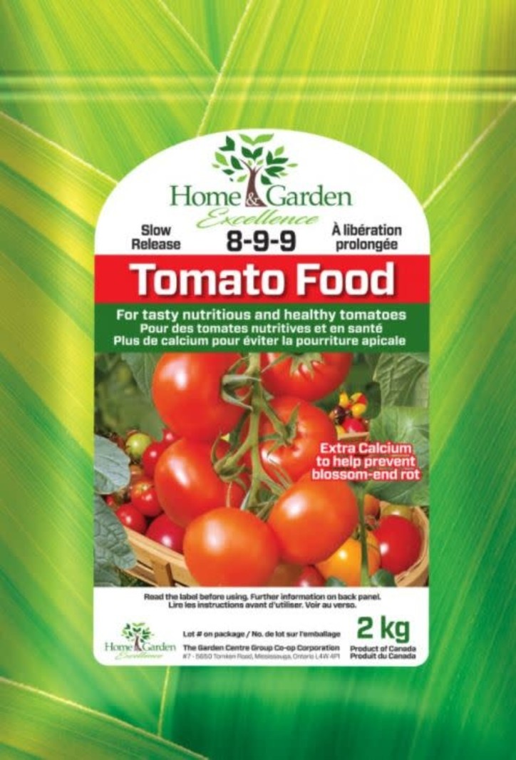 Home & Garden Excellence Vegetable and Tomato Food 8-9-9 2kg