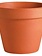 Deroma Standard Clay Pot Terracotta