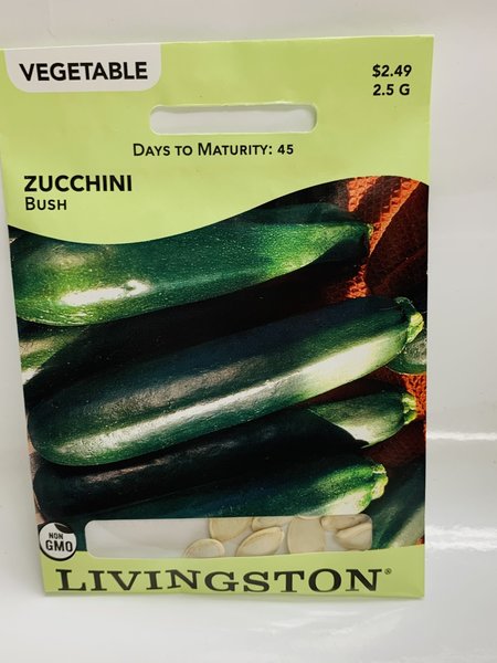 Livingston Zucchini Bush LV
