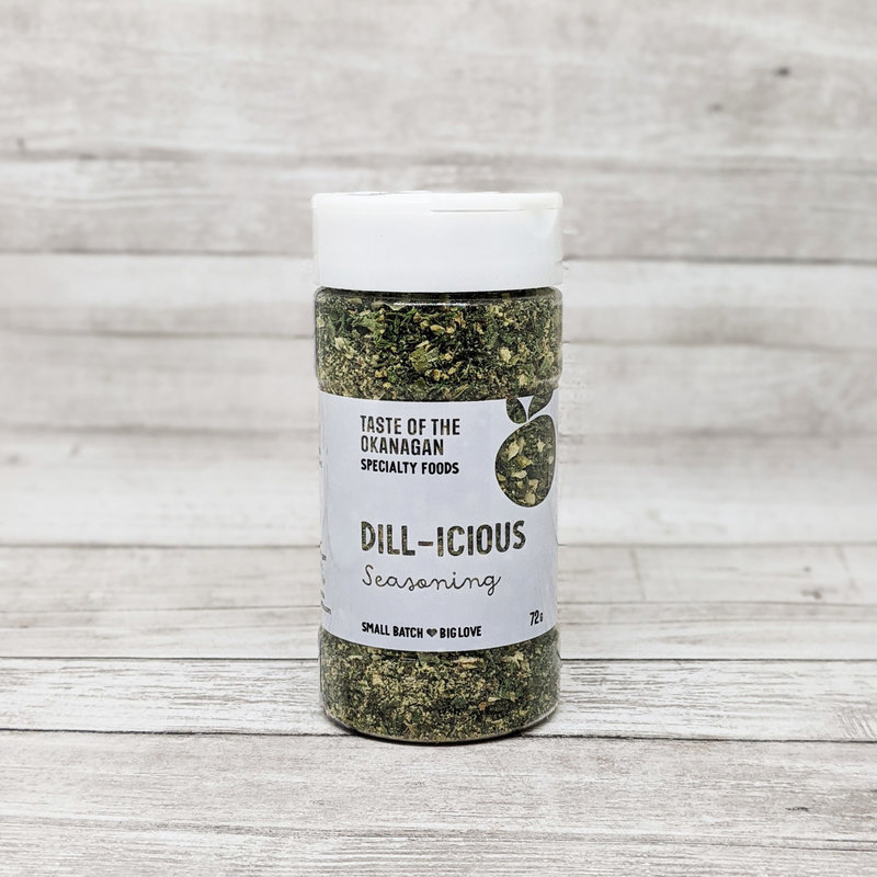 Taste Of The Okanagan Dill-icious Seasoning 72g