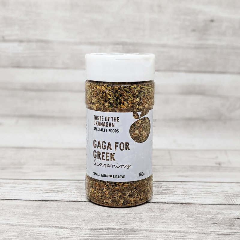 Taste Of The Okanagan Gaga for Greek Seasoning 160g