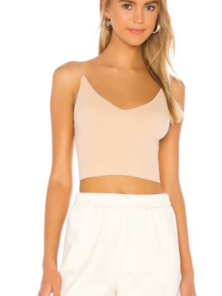 Free People Crop Tops : Buy Free People Ribbed V Neck Brami Online