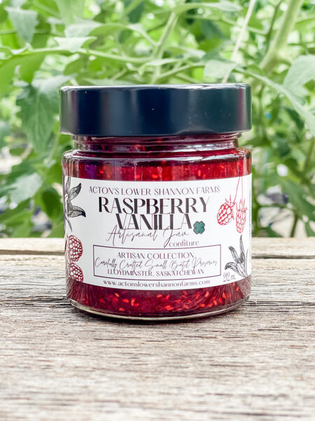 Acton's Lower Shannon Farms Raspberry Vanilla Jam
