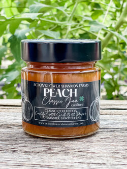 Acton's Lower Shannon Farms Peach Jam 212ml