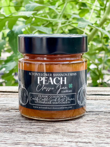 Acton's Lower Shannon Farms Peach Jam 212ml