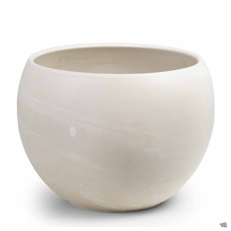 Luna Sphere Clay Pot