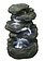 5 Level Rocks With Lights Fountain 7x5.5x11"
