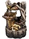 Tree Trunk and 3 Leaves LED Fountain 7x5.5x11"