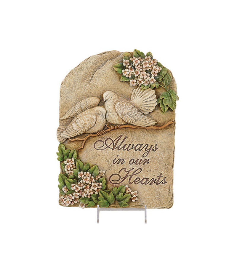 Always in our Hearts Plaque 16"x12"