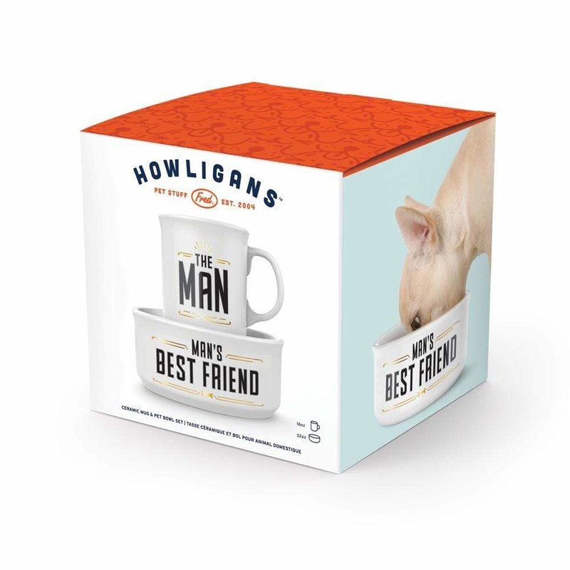 Howligans Best Friend Mug and Dog Bowl