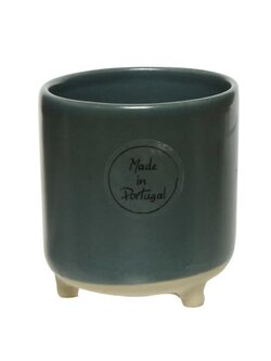 Stoneware Planter On Feet