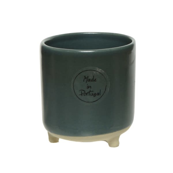 Stoneware Planter On Feet