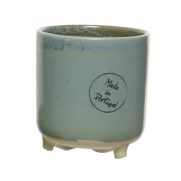 Stoneware Planter On Feet