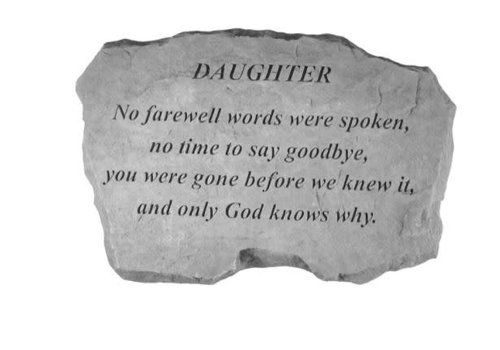 Daughter No Farewell Words