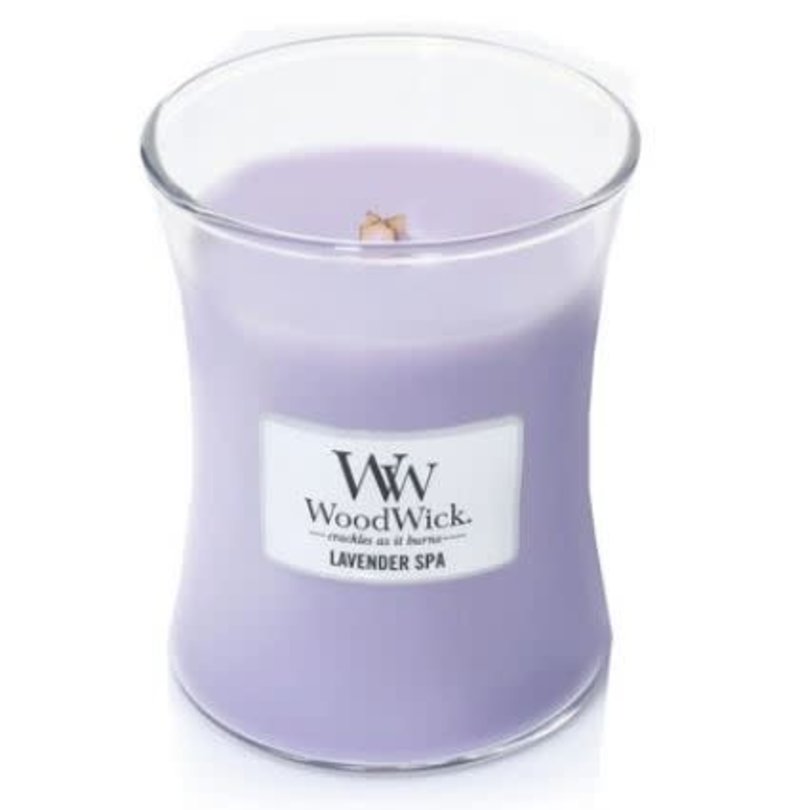 Woodwick Lavender Spa Hourglass Candle