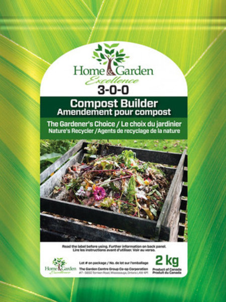 Home & Garden Excellence Compost Builder 3-0-0 2kg