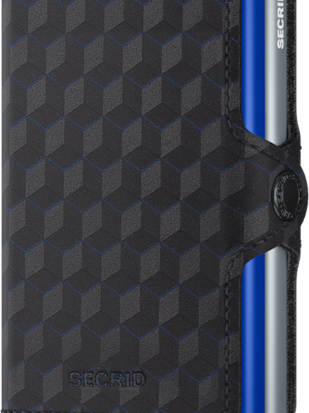 SECRID Twin Wallet Optical Titanium-Blue