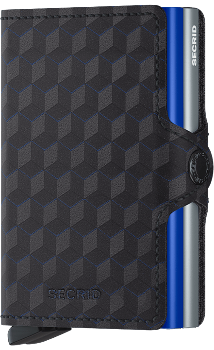 SECRID Twin Wallet Optical Titanium-Blue