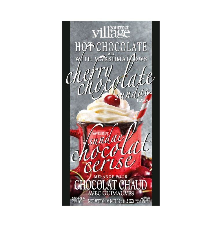 Gourmet Du Village Mini Hot Chocolate Cherry Chocolate Sundae