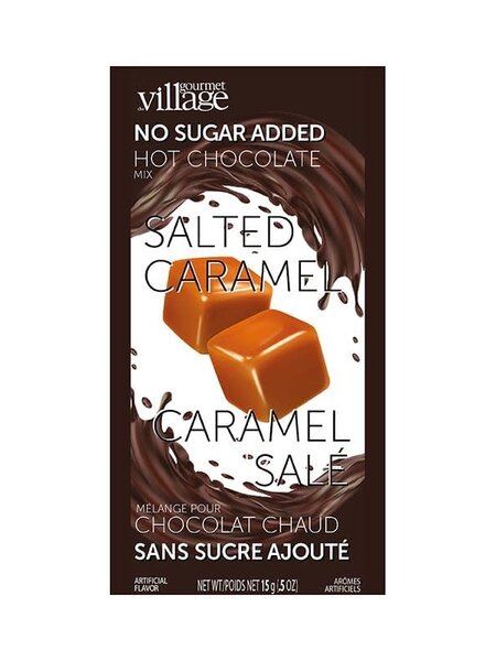 Gourmet Du Village Mini Hot Chocolate Salted Caramel No Sugar