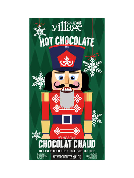 Gourmet Du Village Mini Hot Chocolate Nutcracker