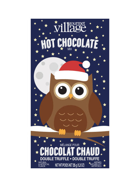 Gourmet Du Village Mini Hot Chocolate Owl