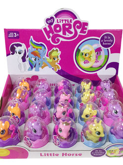 Little Pony in a Capsule With Hair Brush