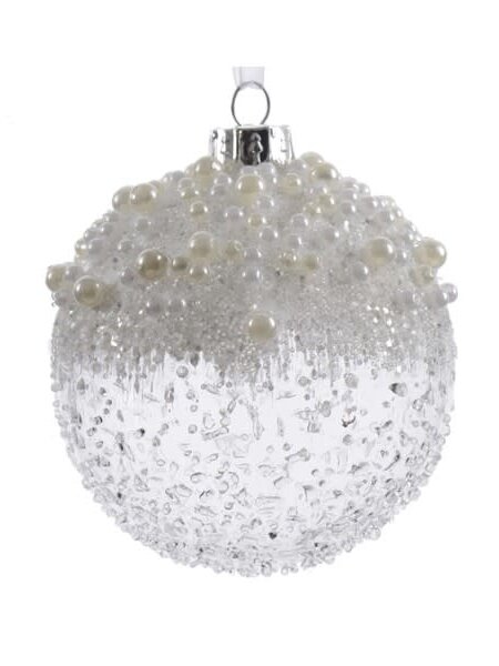 Icy Pearl Bauble Clear