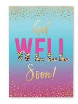 Greeting Card Confetti Get Well