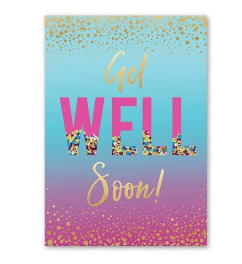 Greeting Card Confetti Get Well