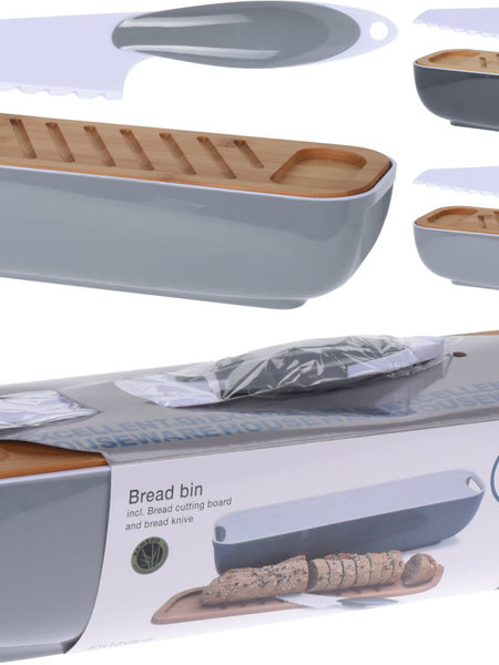 Bread Bin With Knife