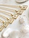 Pika & Bear Carrie Mother of Pearl Alphabet Necklace Gold