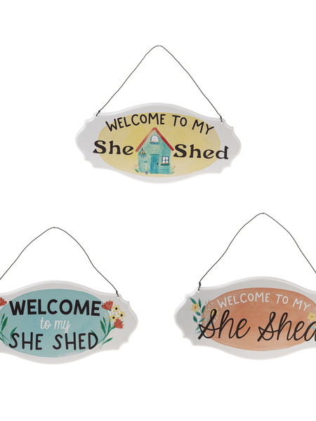 She Shed Wall Sign