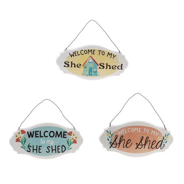 She Shed Wall Sign