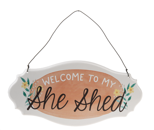 She Shed Wall Sign