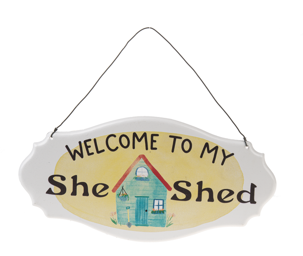 She Shed Wall Sign
