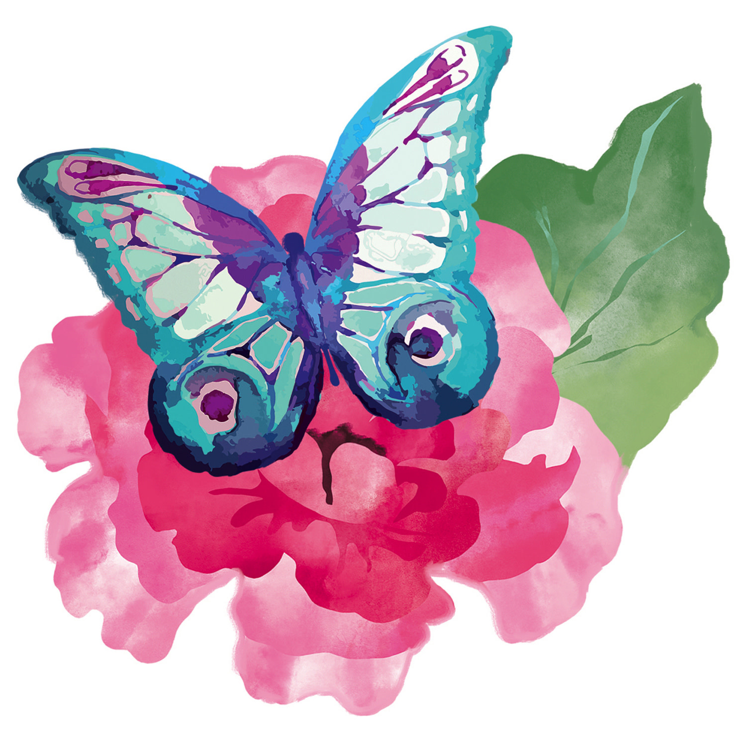 Watercolor Floral Garden Screen Savers