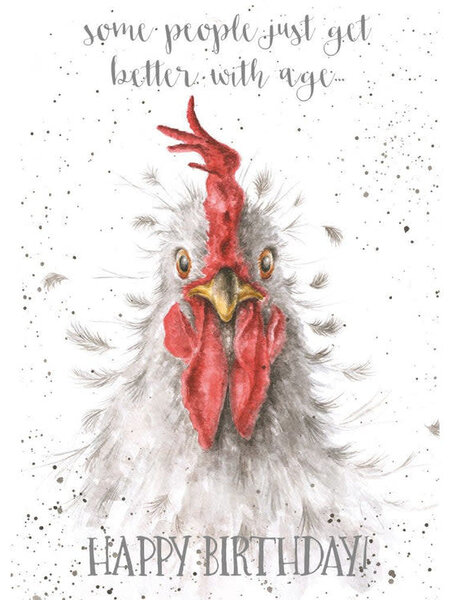Wrendale Rooster Card