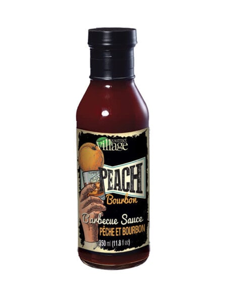 Gourmet Du Village BBQ Sauce Peach Bourbon