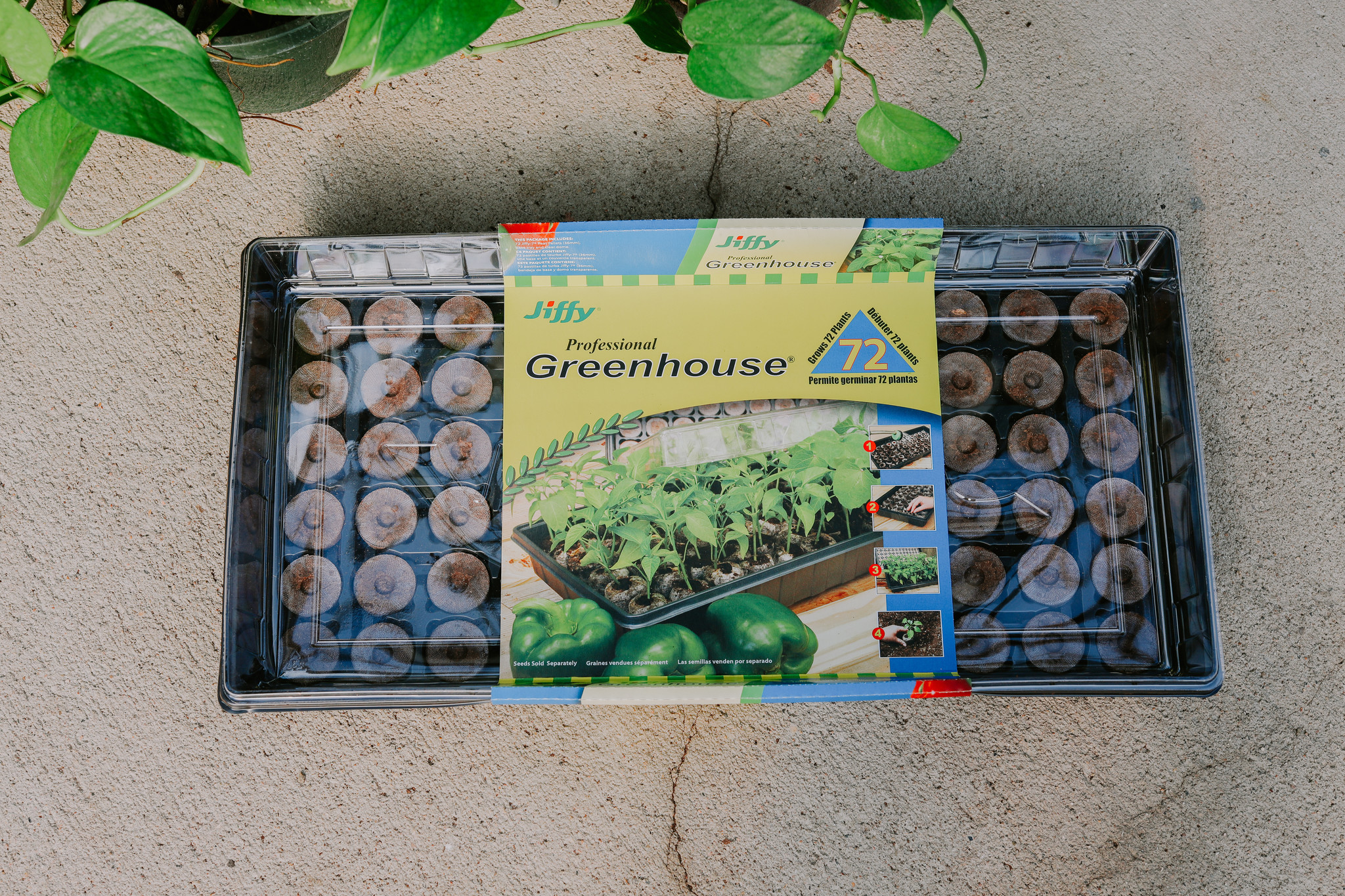 Jiffy Professional Greenhouse 72 Count
