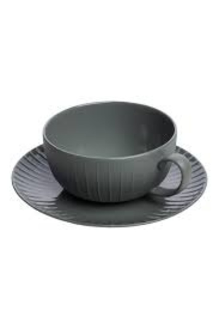 Tranquillo Cup & Saucer Vintage Grey 250ml