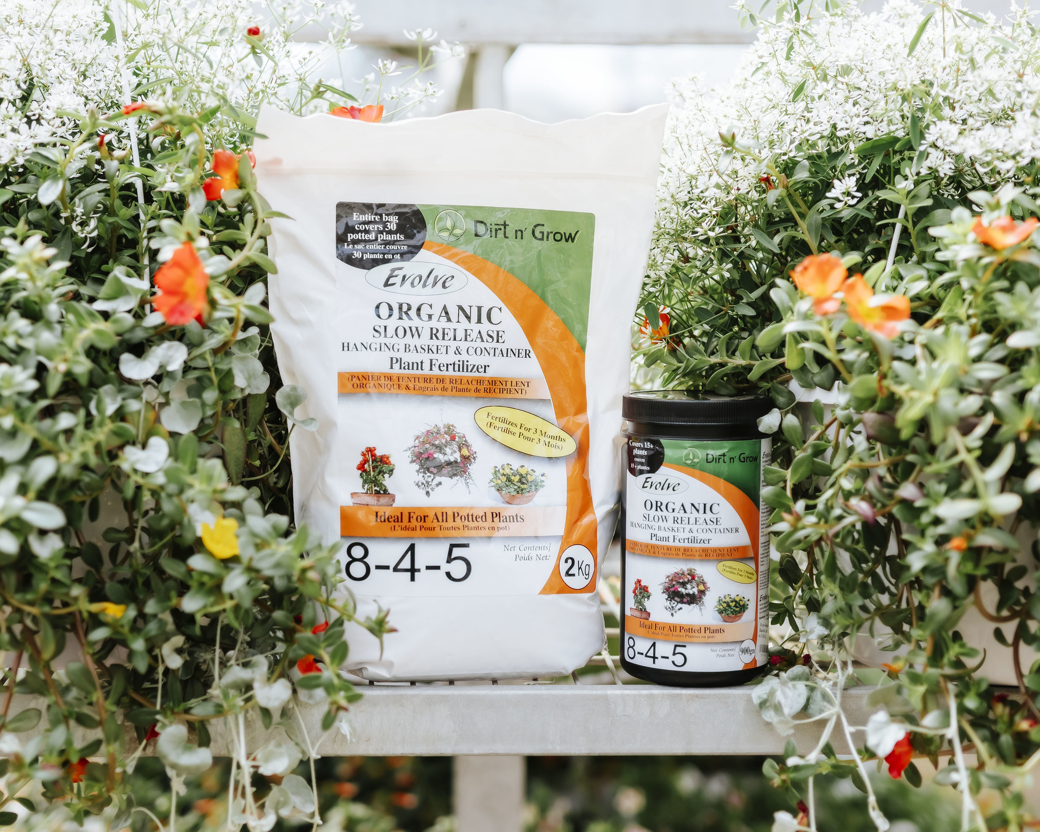 Evolve Slow Release Hanging Basket and Container 8-4-5